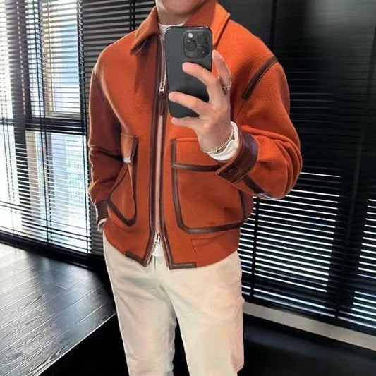 Cozy Urban Classic Wool Jacket(Fleece-lined and thickened)