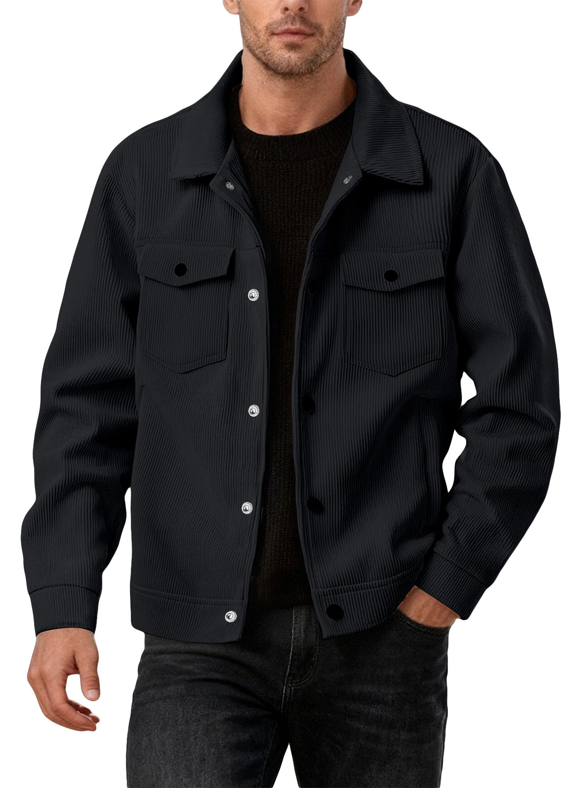 Men’s Classic Corduroy Utility Jacket