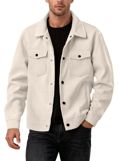 Men’s Classic Corduroy Utility Jacket