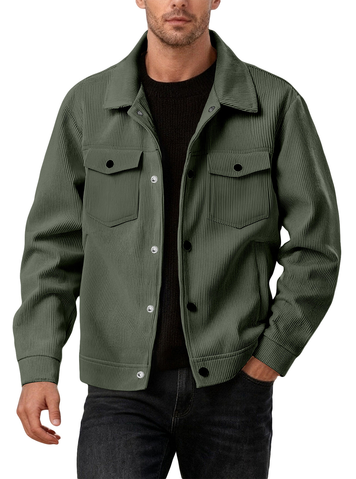 Men’s Classic Corduroy Utility Jacket