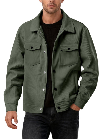 Men’s Classic Corduroy Utility Jacket
