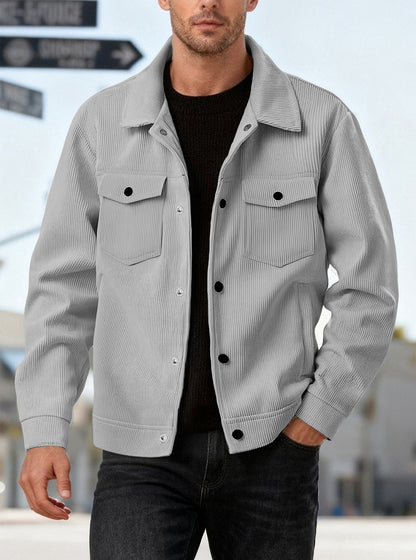Men’s Classic Corduroy Utility Jacket