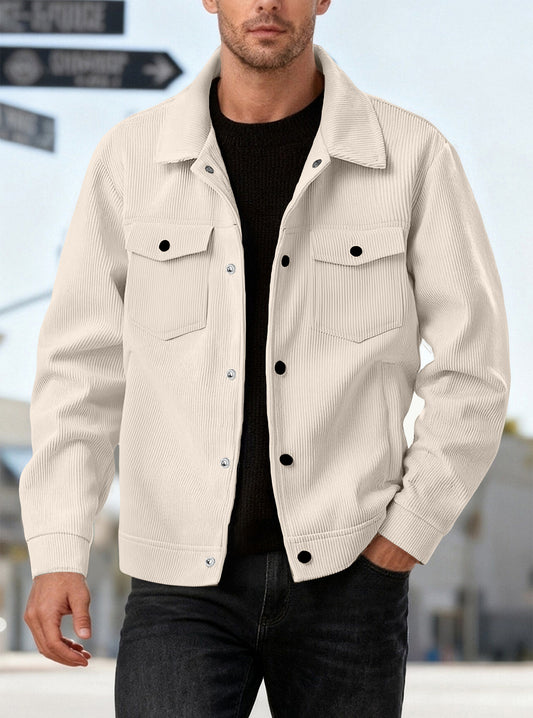 Men’s Classic Corduroy Utility Jacket
