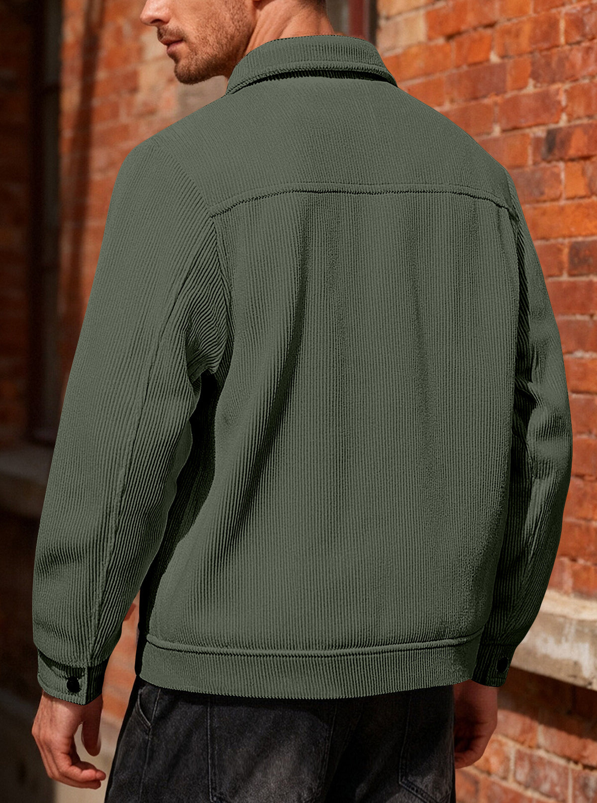 Men’s Classic Corduroy Utility Jacket