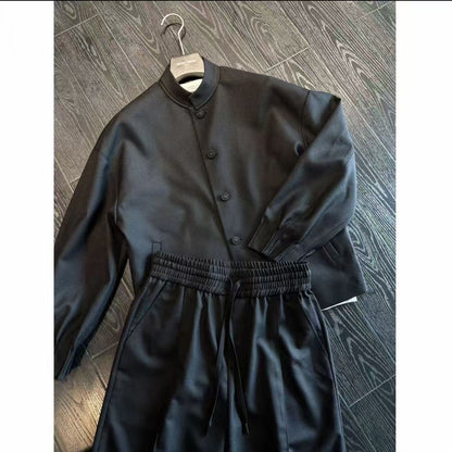 Modern Standup Collar Jacket