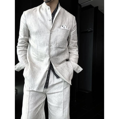 Men's Linen 2-Piece Set