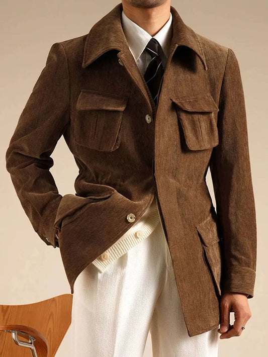 Vintage Chenille Hunting Jacket