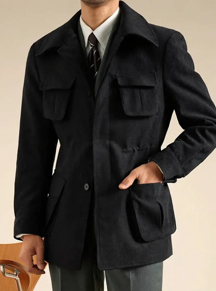 Vintage Chenille Hunting Jacket