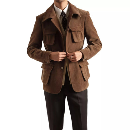 Vintage Chenille Hunting Jacket