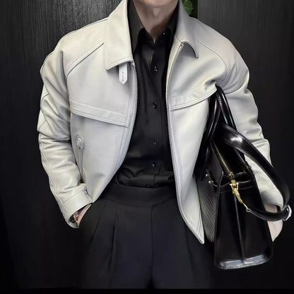 Men’s Classic Motorcycle Jacket