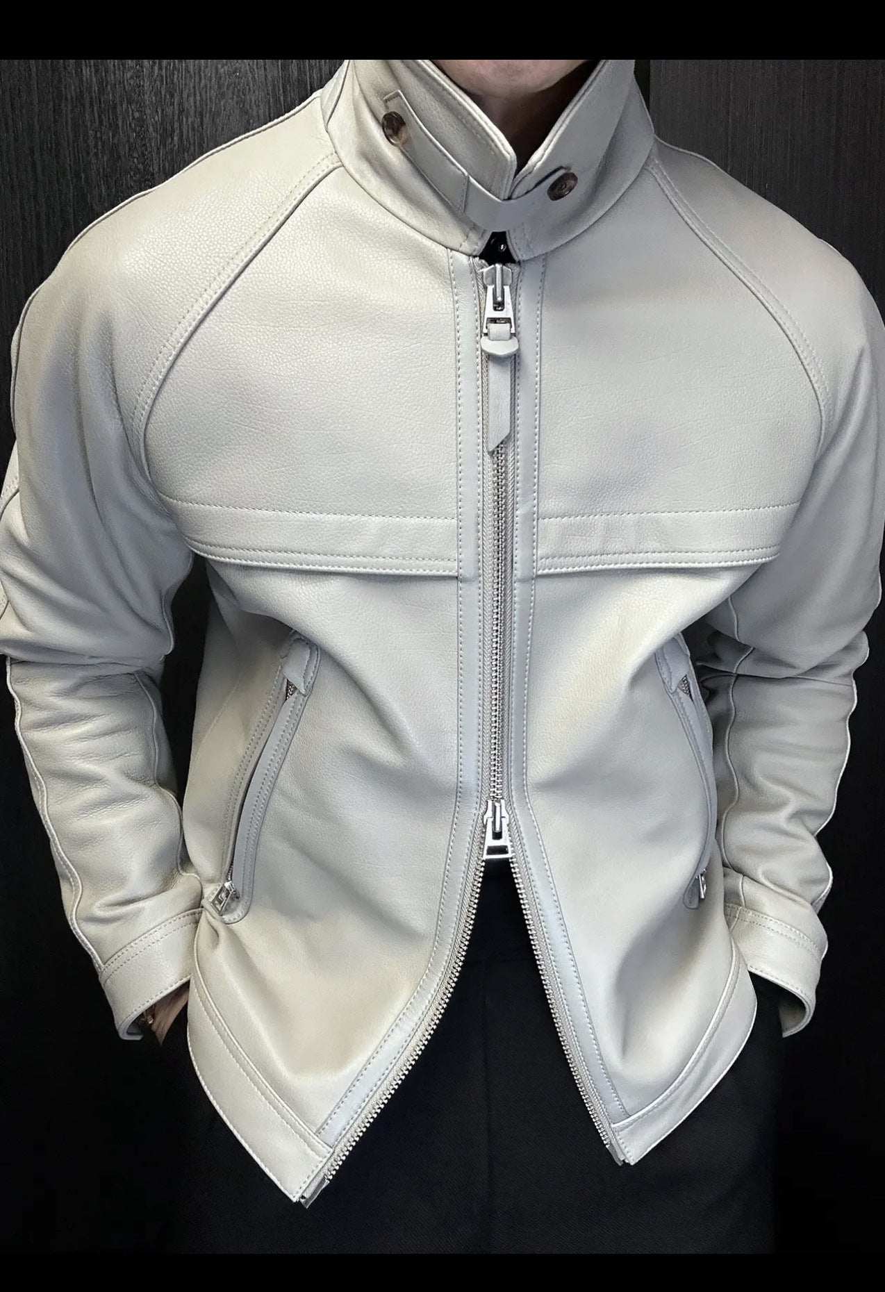 Men’s Classic Motorcycle Jacket