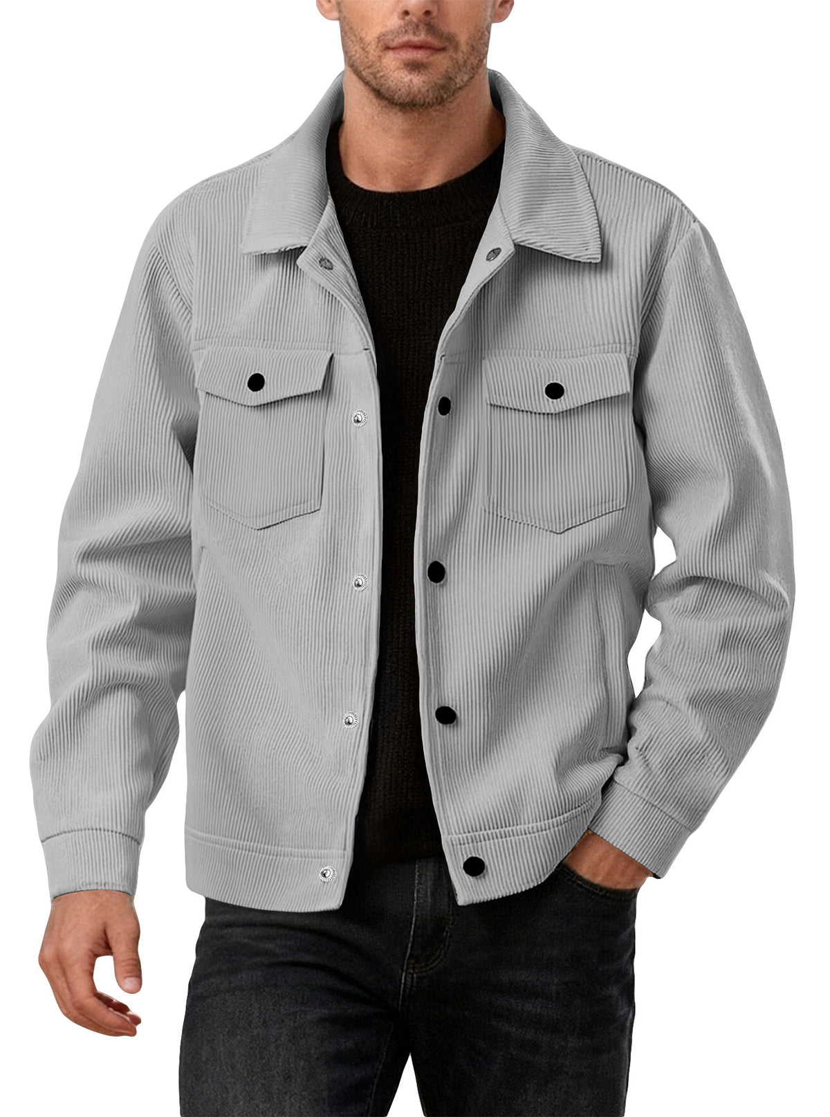 Men’s Classic Corduroy Utility Jacket