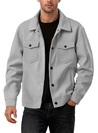 Men’s Classic Corduroy Utility Jacket
