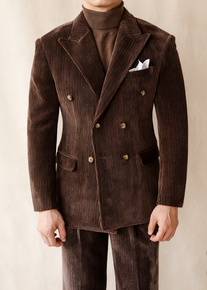 Naples Italian Slim Corduroy Blazer