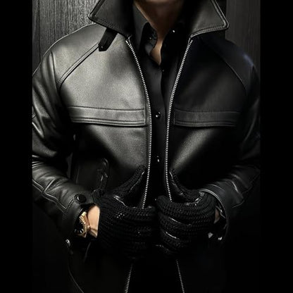 Men’s Classic Motorcycle Jacket