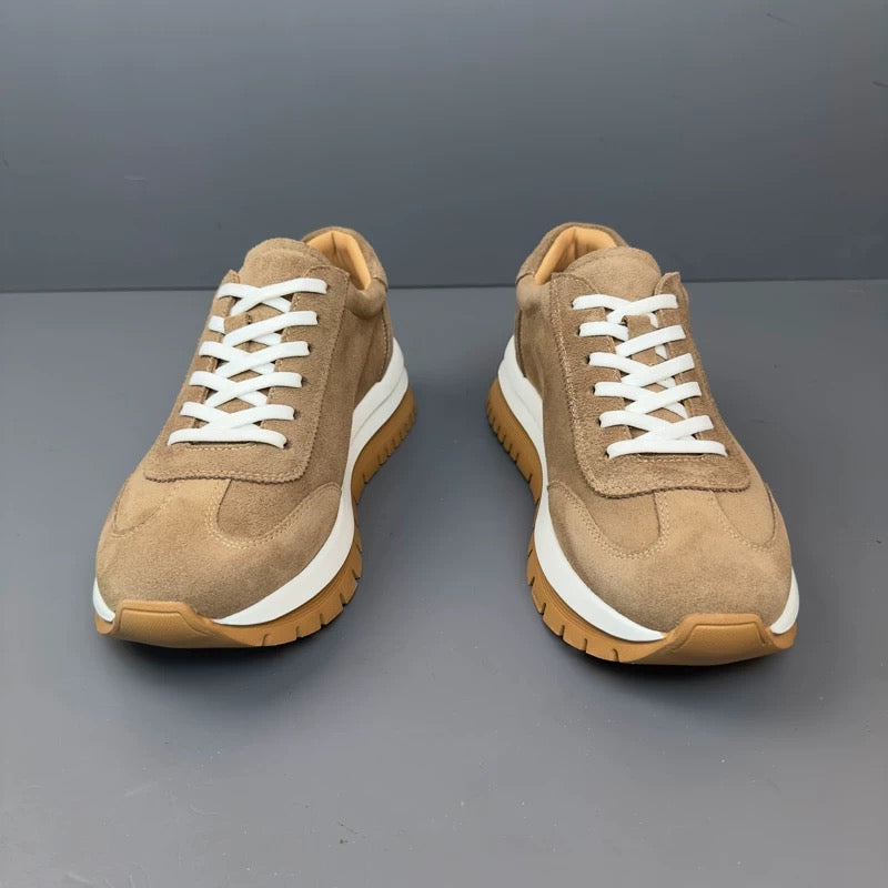 Retro Comfort Leather Everyday Sneakers