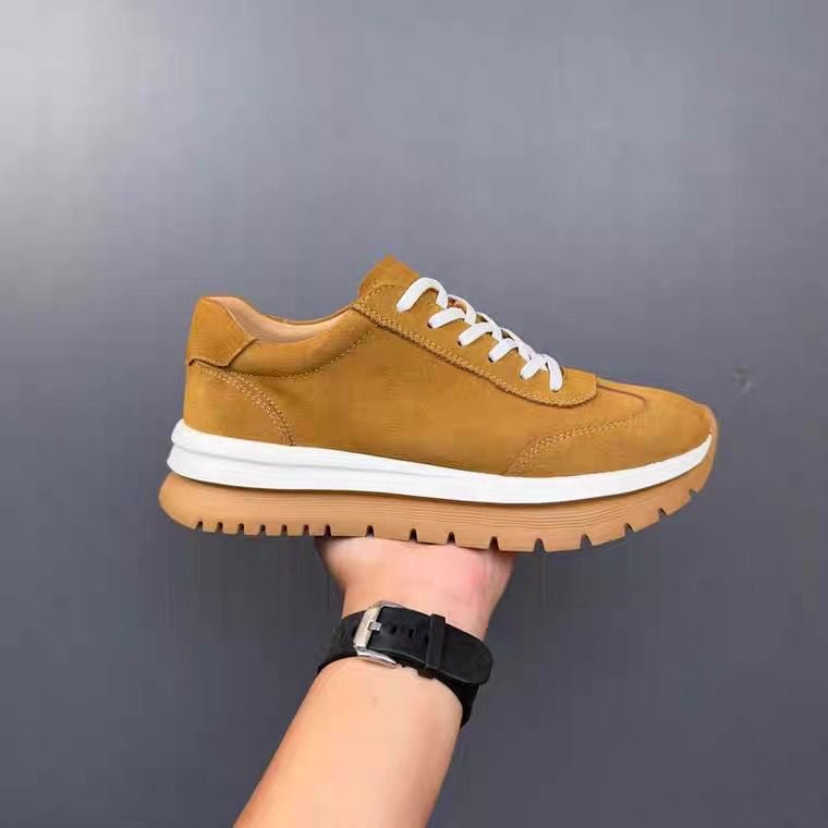 Retro Comfort Leather Everyday Sneakers