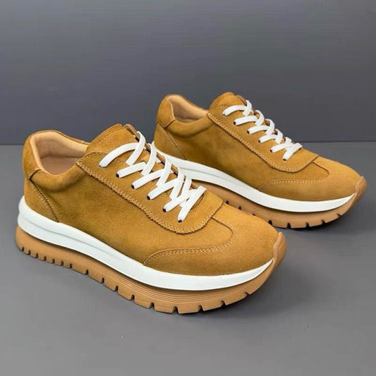 Retro Comfort Leather Everyday Sneakers