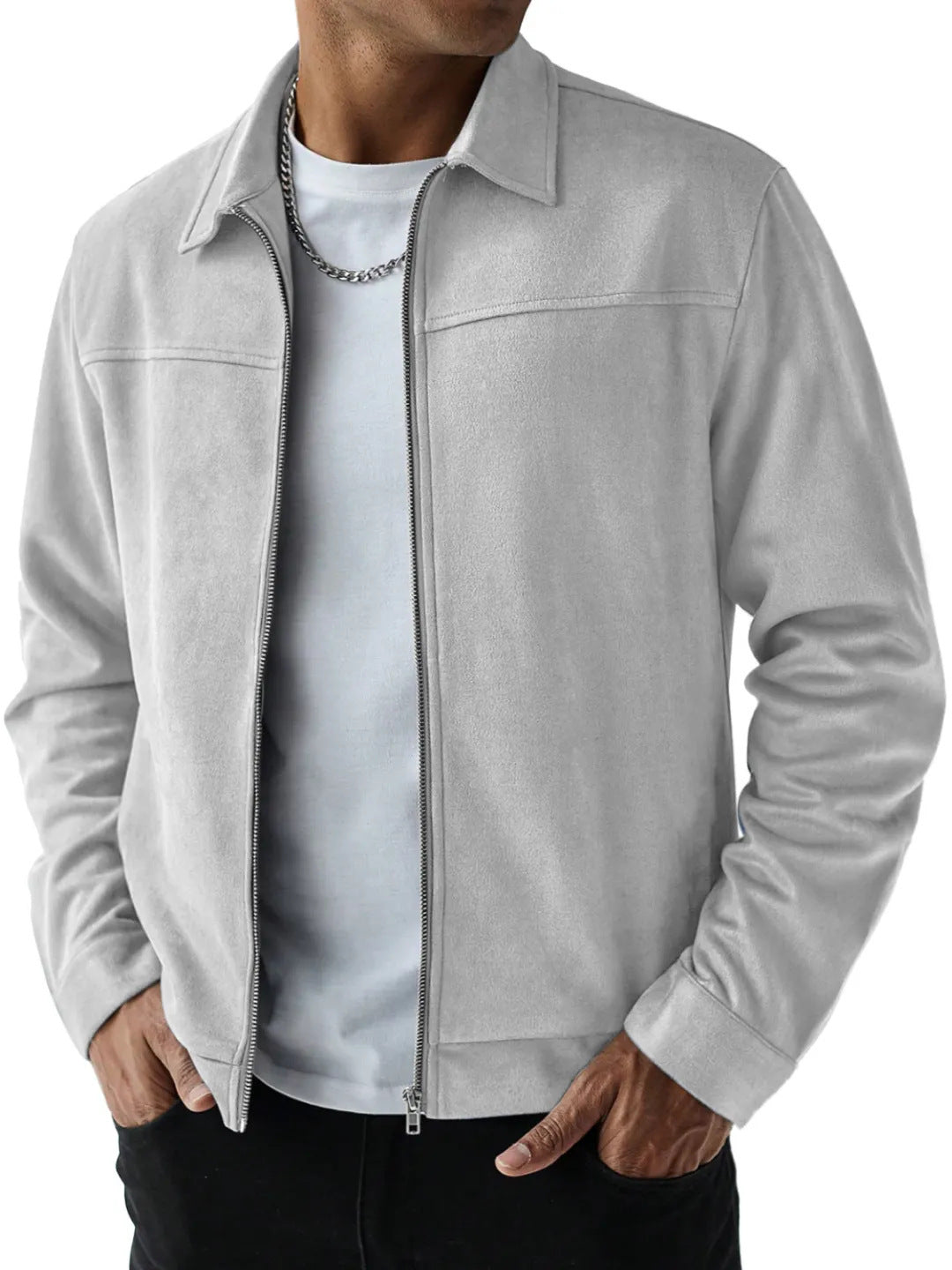 Casual Versatile Long Sleeve Jacket For Men