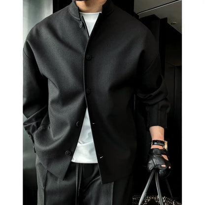 Modern Standup Collar Jacket