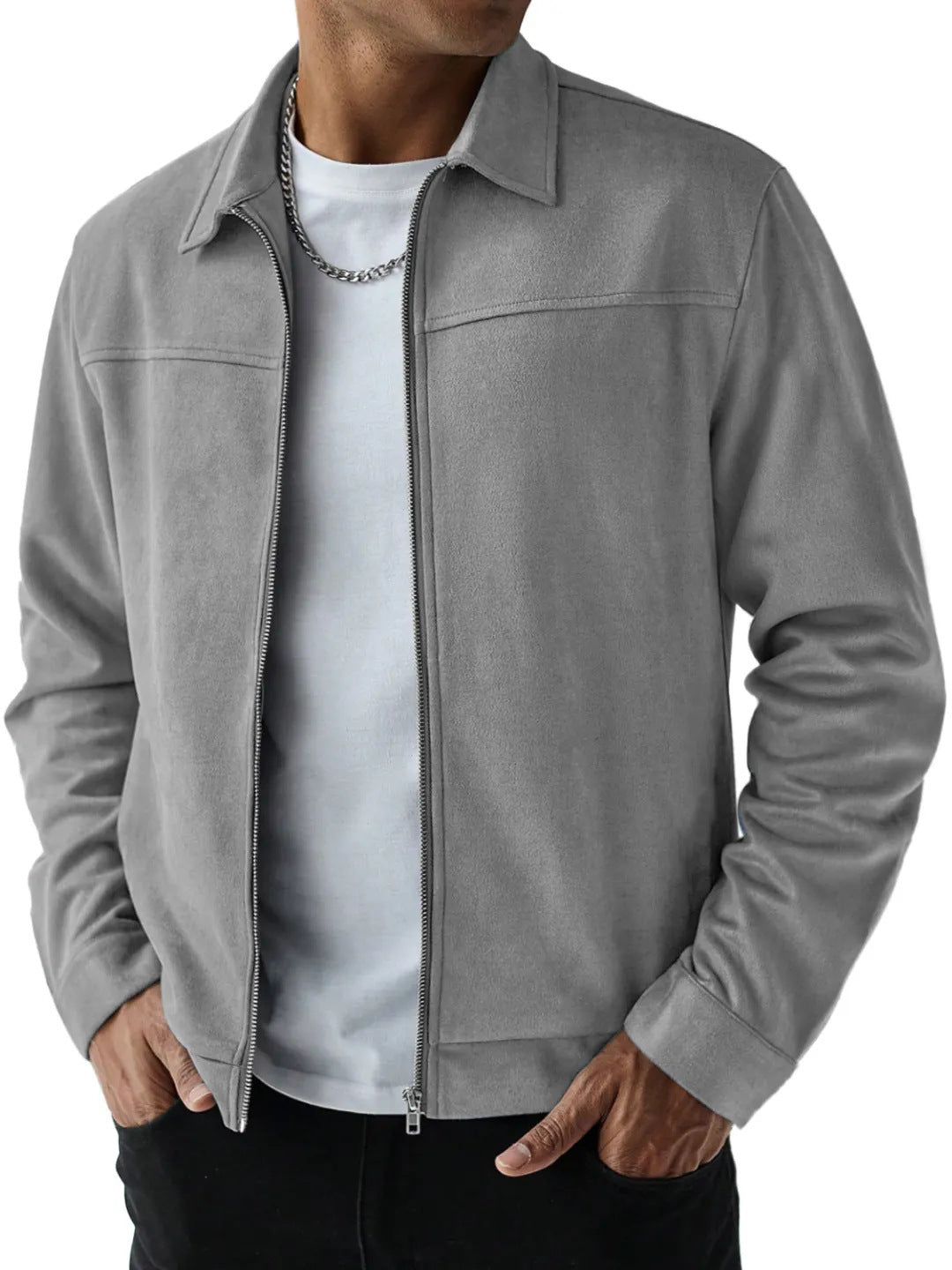 Casual Versatile Long Sleeve Jacket For Men