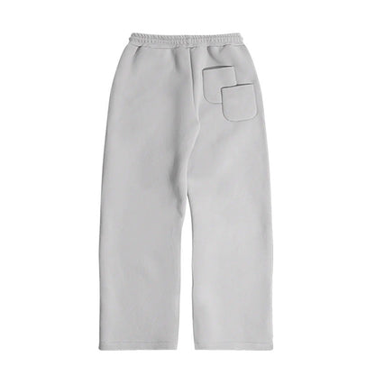 Men’s Streetwear Fleece Pullover Hoodie &amp; Jogger Set