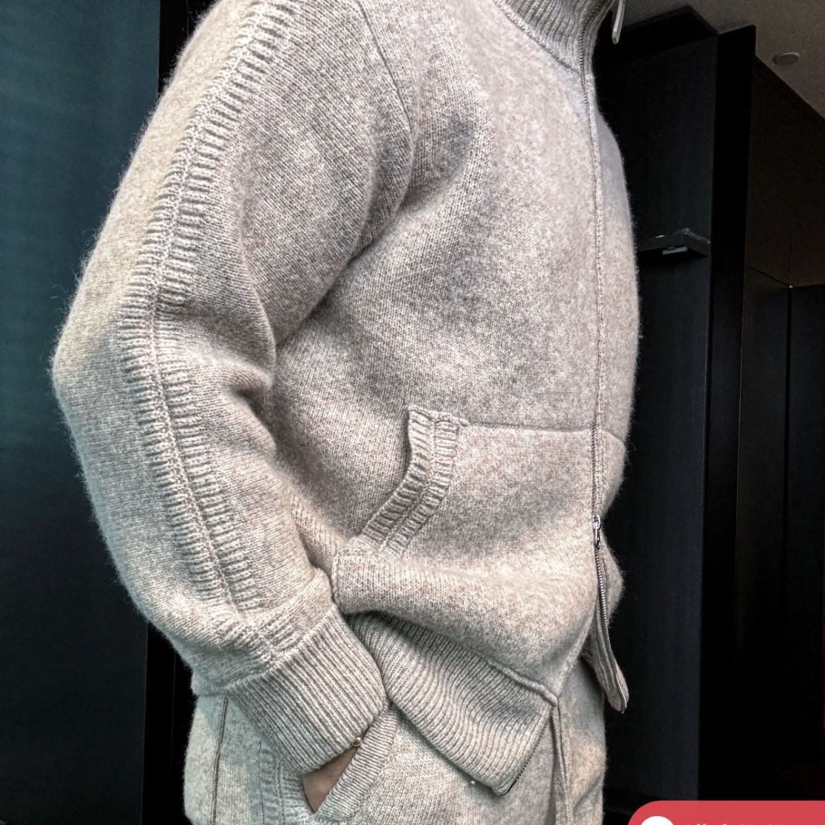 Cozy Knit Double-Zip Set