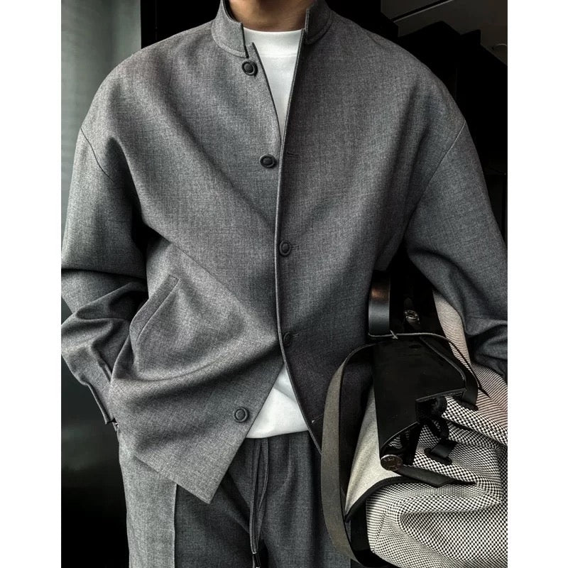 Modern Standup Collar Jacket